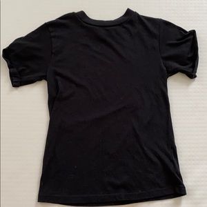 Black top from Topshop